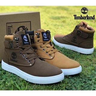 Mens Sneakers Timber Smart Stylish MiddleCut Adventure Boot Shoes Kasut Mantap Bergaya Timberland