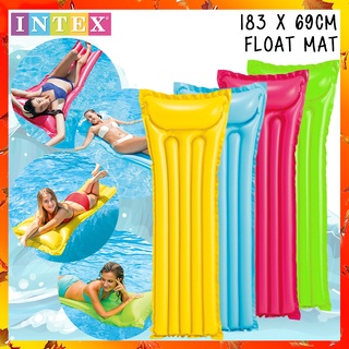 INTEX 59703 Economats Inflatable Floating Pool Air Mattress Swimming Float Pelampung Tilam Adult Toy Swimming Pool