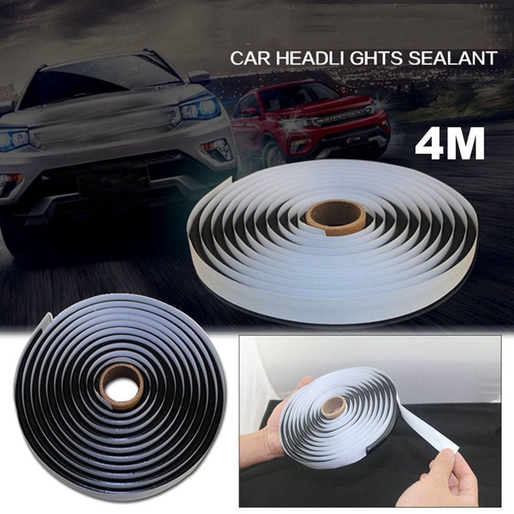 Car Accessories 4m Butyl Rubber Glue Headlight Sealant
