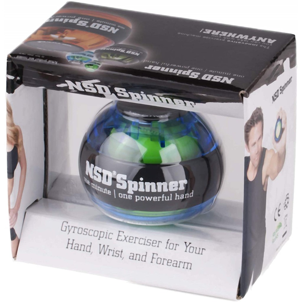 Nsd Power Essential Spinner Gyroscopic Exerciser For Hand Wrist And Forearm Shopee Malaysia