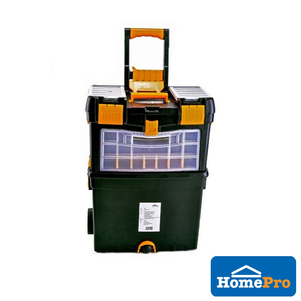 HomePro HUALEI Transformation Tool Box Trolley Wheel HL3042 W44xD22xH62CM Toolbox Troli Storage Plastic 工具箱 (Max 2 unit)