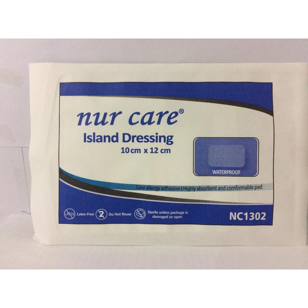 NUR CARE TRANSPARENT ISLAND DRESSING (PLASTER LUKA KALIS AIR) Shopee
