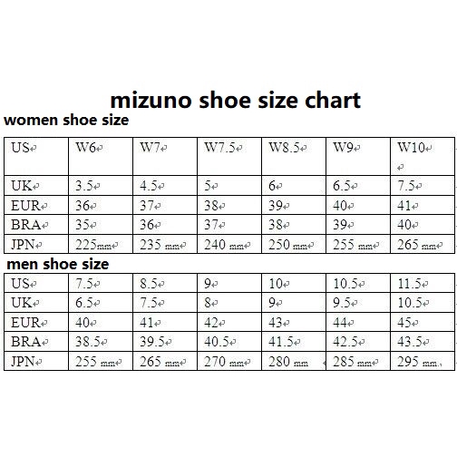 265 mm shoe size men's