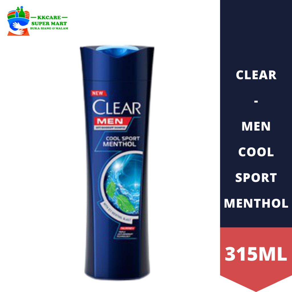 Clear - Men Cool Sport Menthol - 315ML | Shopee Malaysia