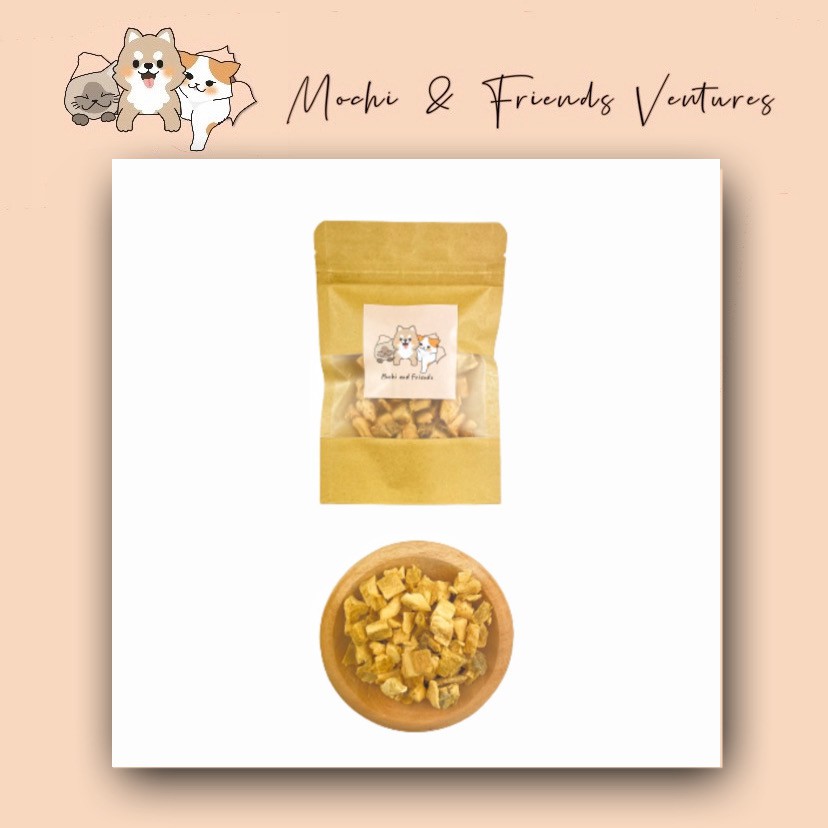 MNF Homemade Freeze Dried Salmon Cubes Natural Freeze Dried Pet Food