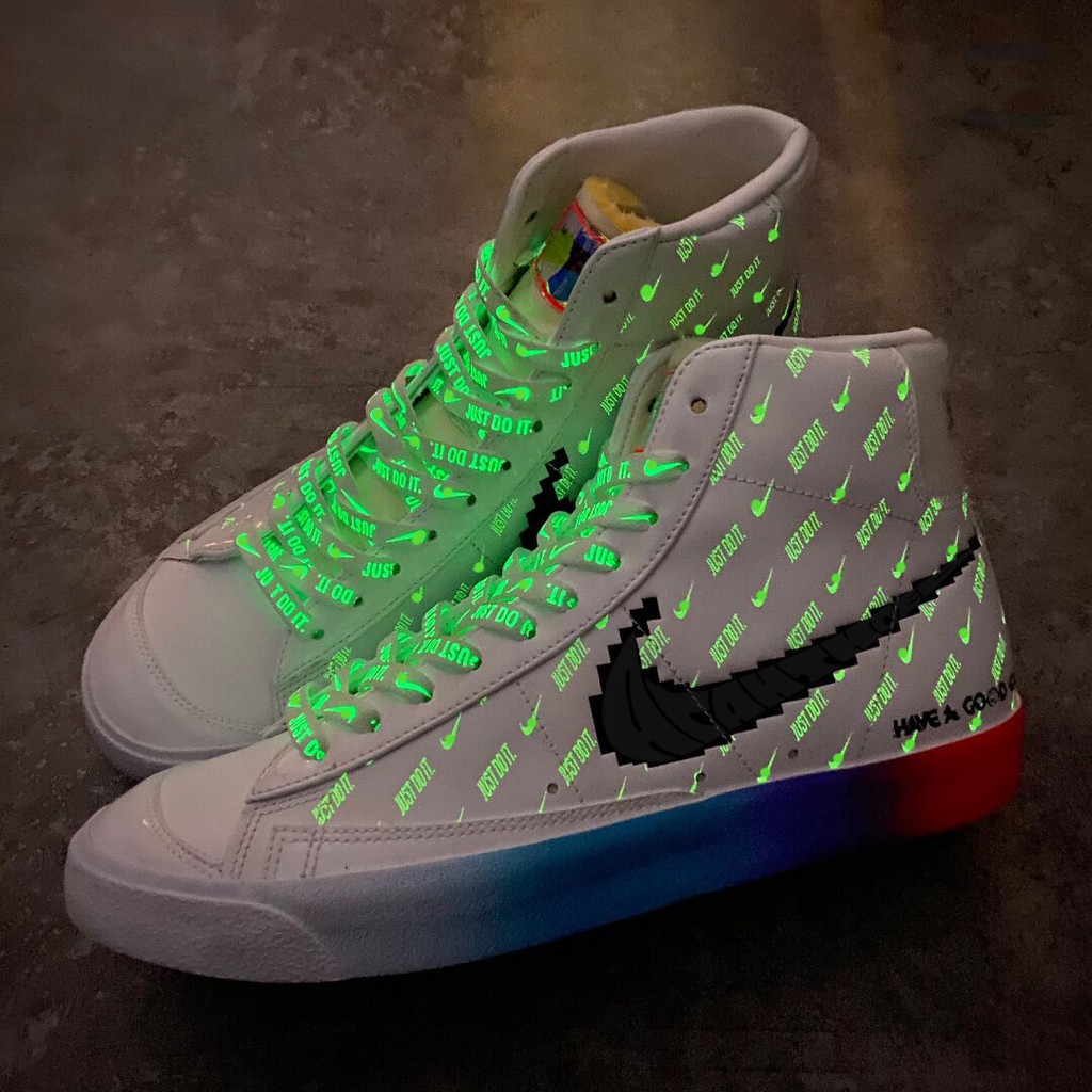 nike blazer mid pixel