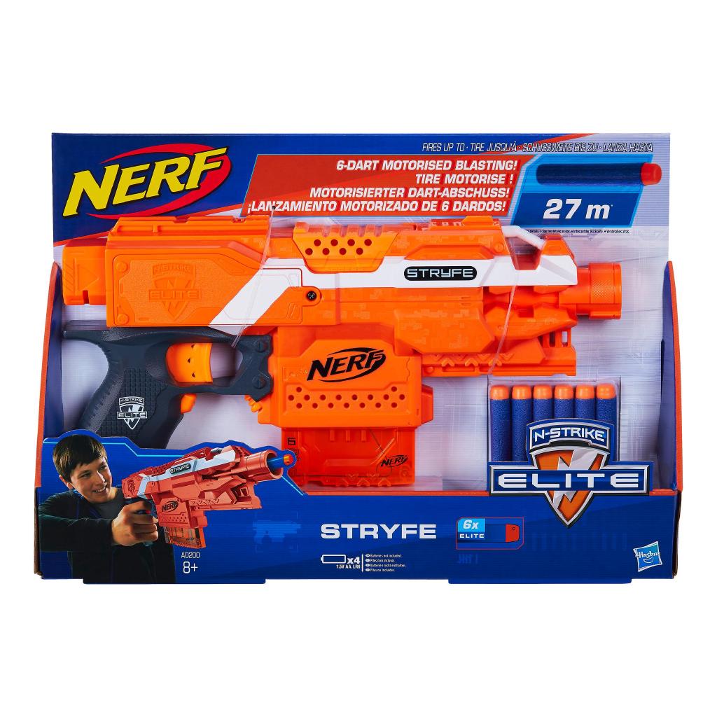 Nerf NStrike Elite Stryfe(Grey Trigger) Shopee Malaysia