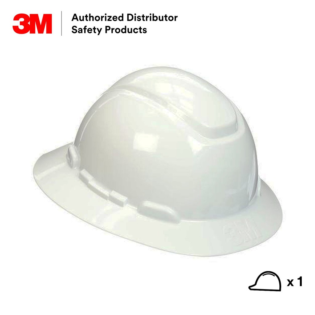 3m full brim hard hat