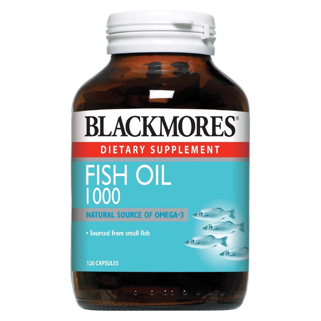 Blackmores Health Supplement Fish Oil 1000mg 30 / 120 / 120 x 2 / 400