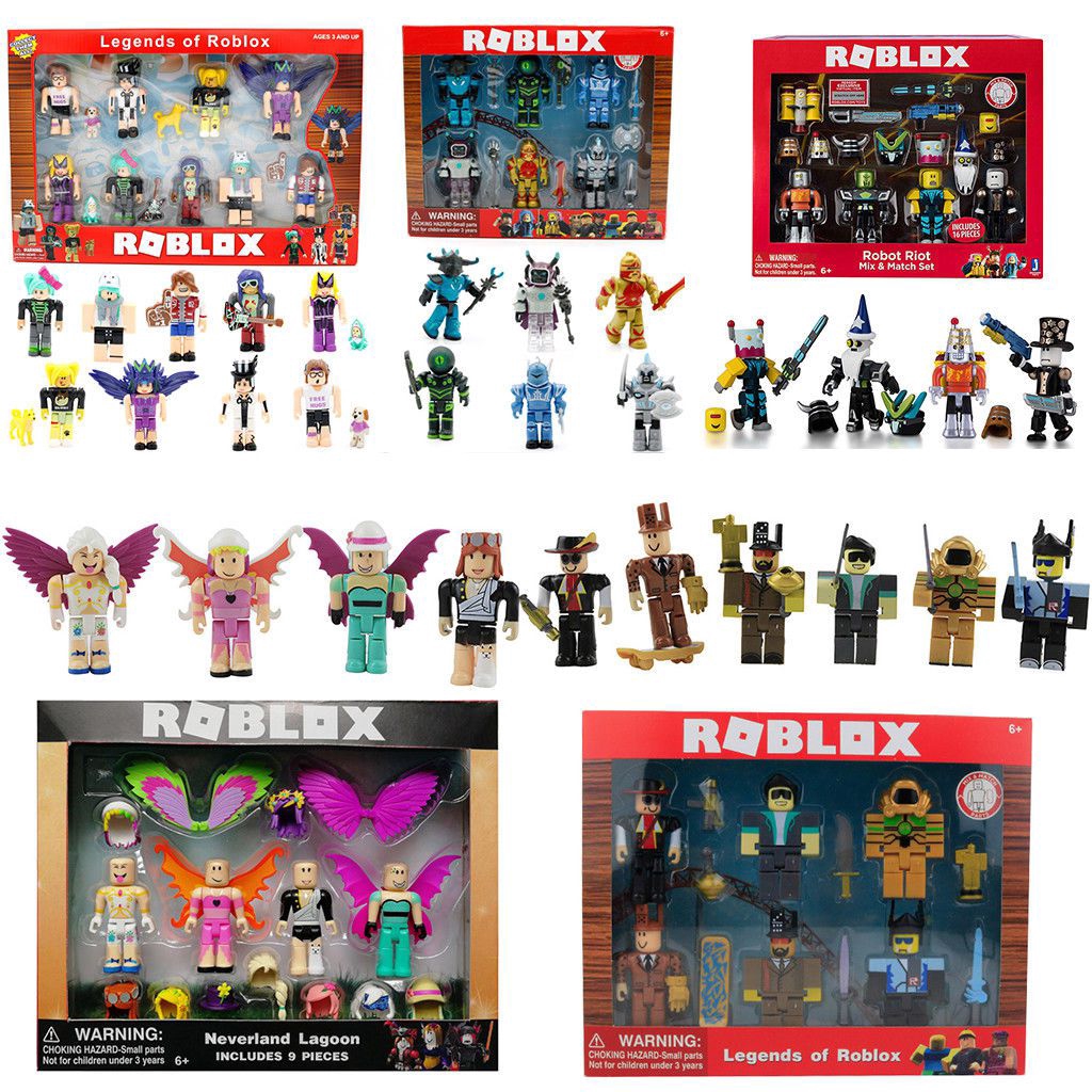 Roblox Robot Riot 4 Figure Pack Mix Match Set Action Figure Toys Kids Gifts 12 Types Shopee Malaysia - roblox robot riot mix and match