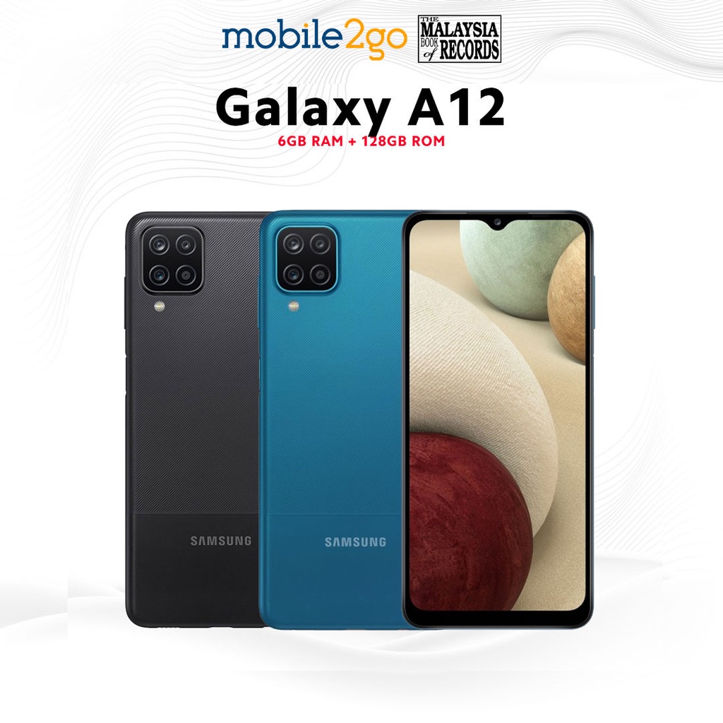 Galaxy A12 with 1 Year Warranty | Shopee Malaysia