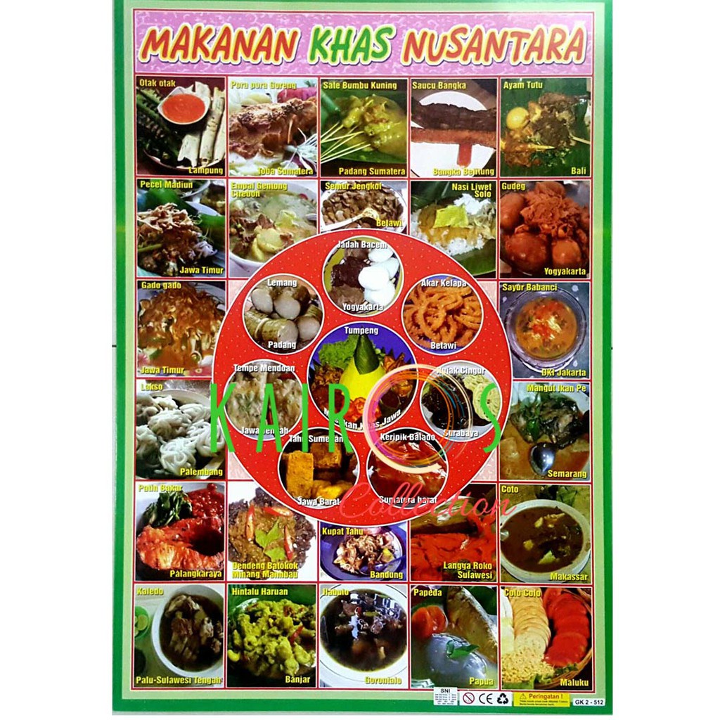 Poster Makanana Daerah Indonesia / Ada Food Truck Sajikan Makanan