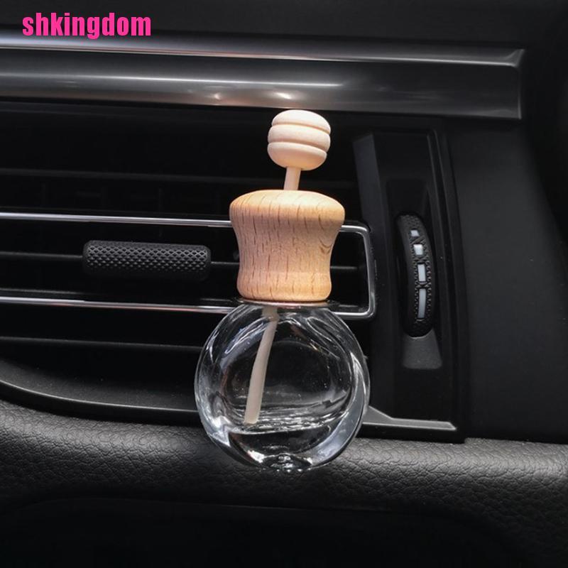 Versatile Purpose SHK 1pc Air Freshener Car Perfume Clip Fragrance Empty Glass Bottle Essential Have Multi - Image 4