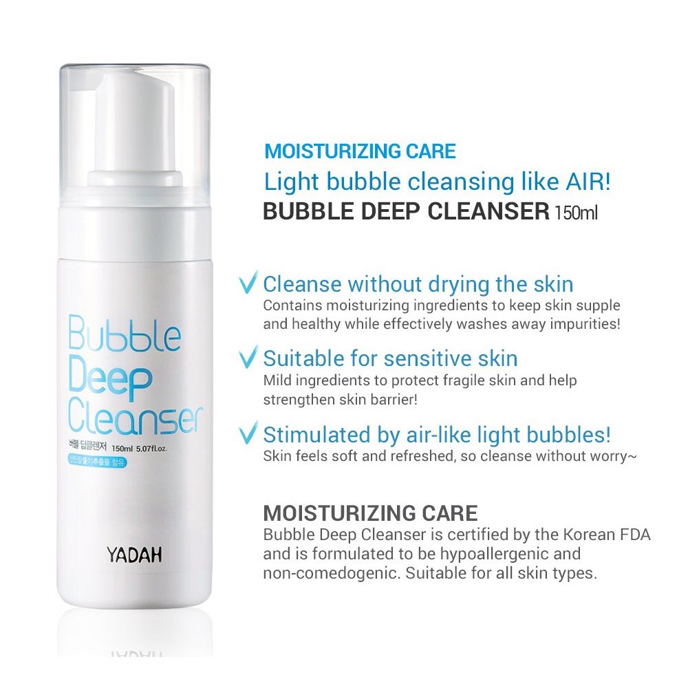yadah bubble deep cleanser