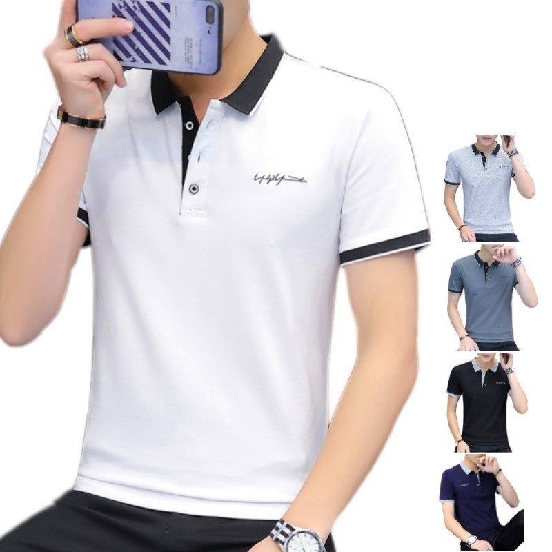 mens pure cotton polo shirts