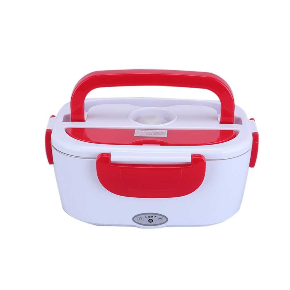 Multi-functional Portable Electric Heating Lunch Box Food Heater Rice Container Food Warmer with Removable Container Ca