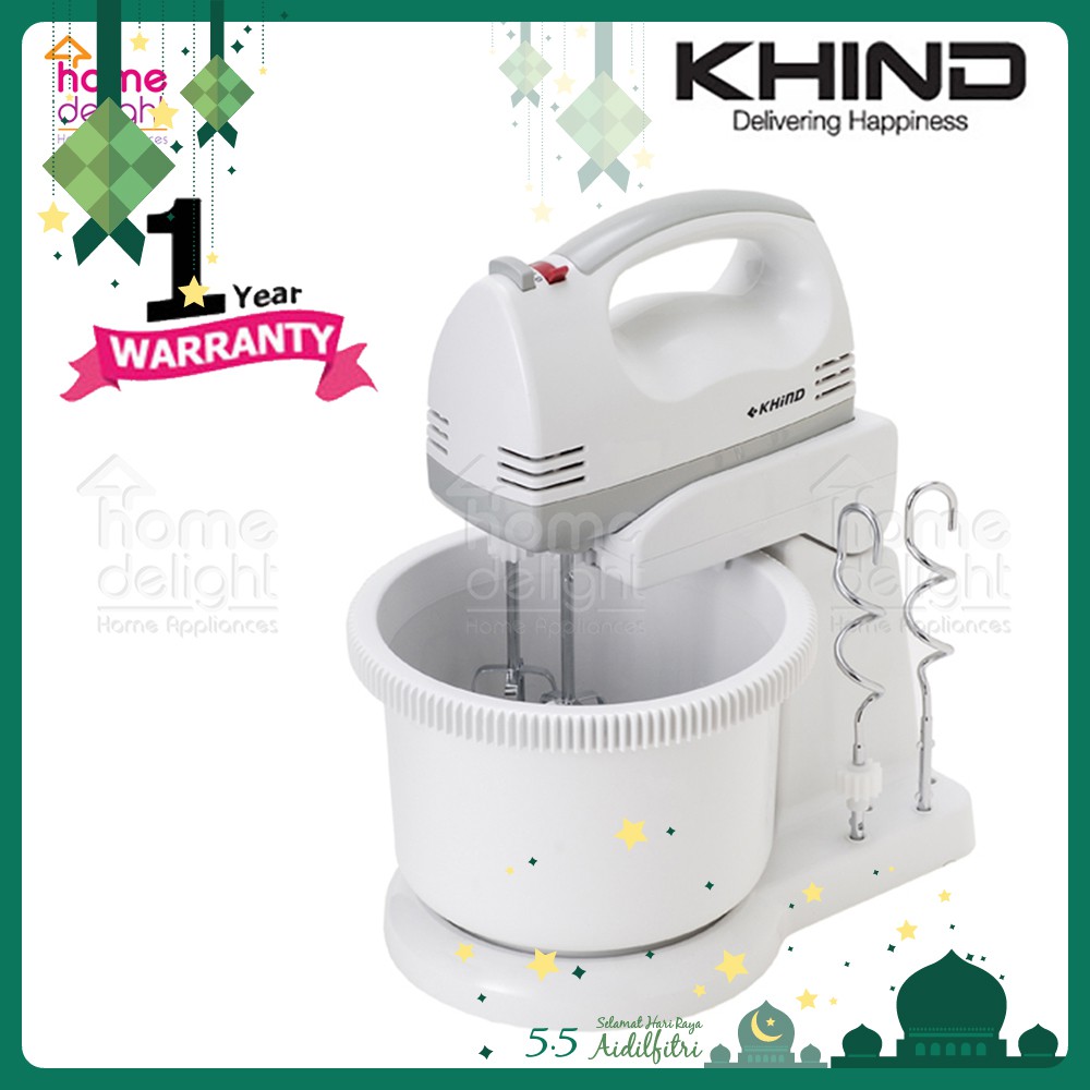 Khind Stand Mixer 160W (2L Bowl) [SM220] Shopee Malaysia