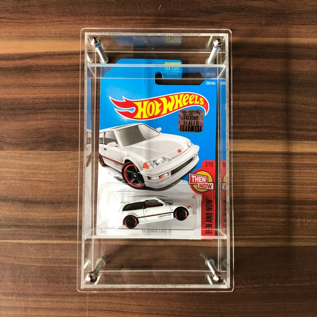box acrylic hot wheels