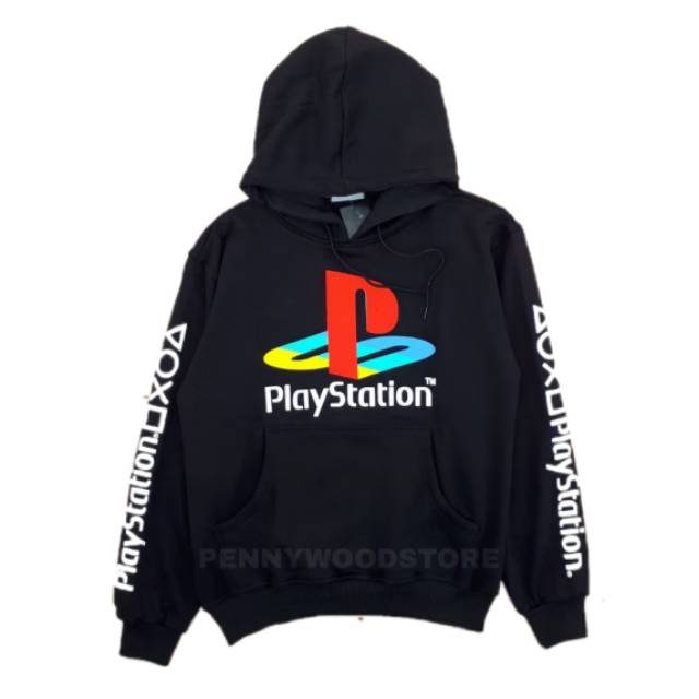 playstation hoodie pull and bear