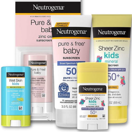 Neutrogena Sheer Zinc Oxide Kids Sunscreen | Pure & Free Baby Mineral ...