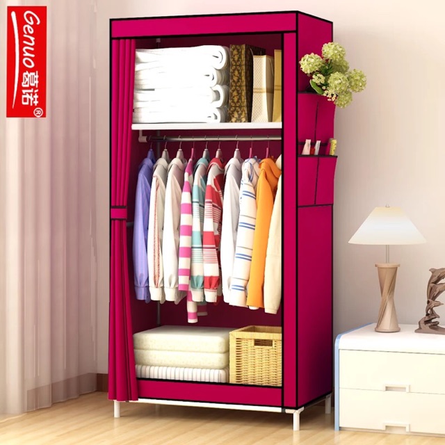 SALE Curtain multipurpose diy wardrobe Almari Baju  Rak  