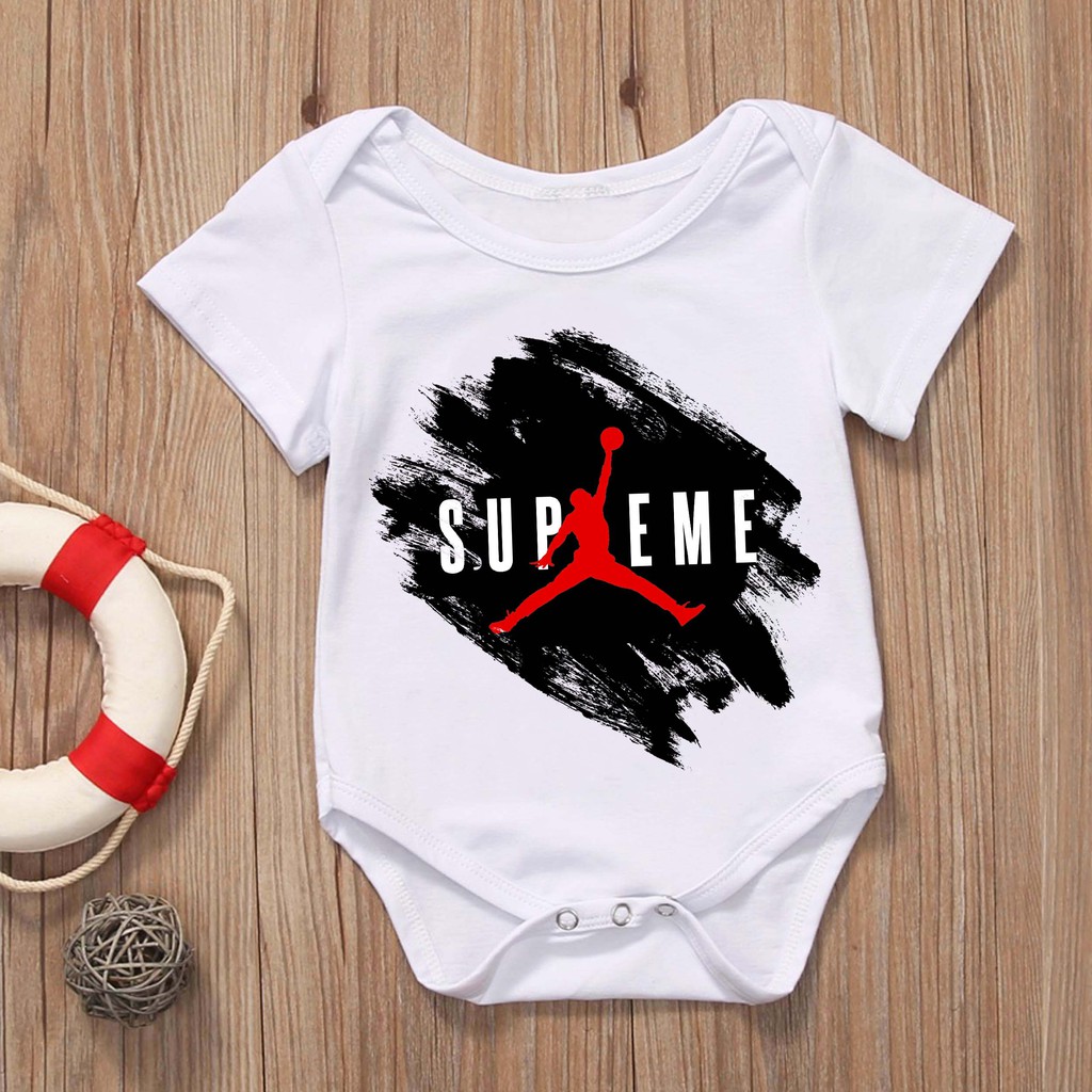 supreme baby onesie