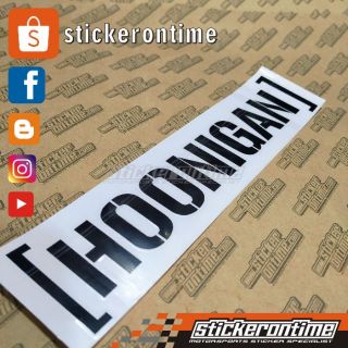 SPEEDHUNTER JDM STANCE CAR STICKER  Shopee Malaysia