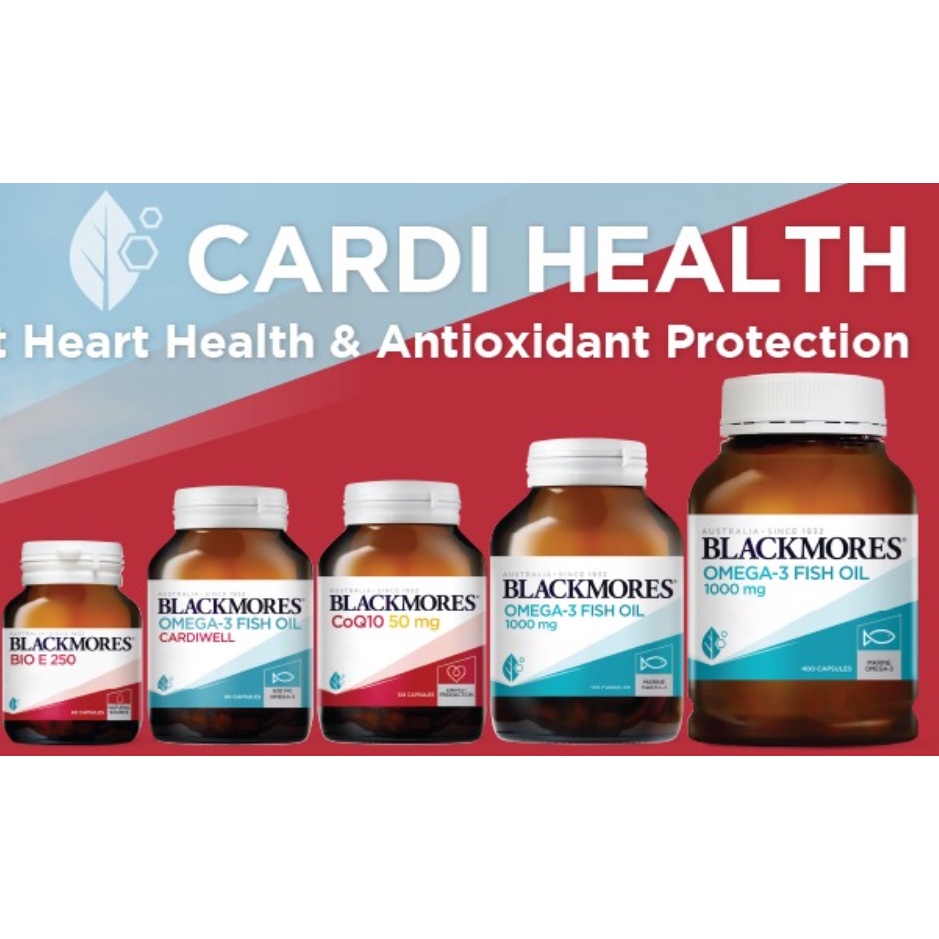 Blackmores Omega3 Fish Oil Cardiwell EPA DHA (for Heart cardi health
