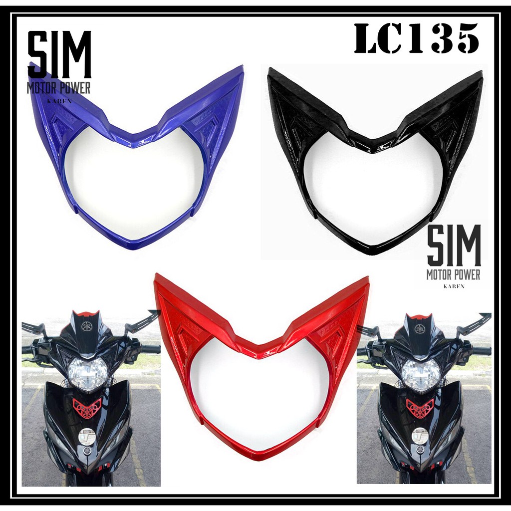 Yamaha lc135 headlamp head lamp cover v4 v5 v6 BeeCost