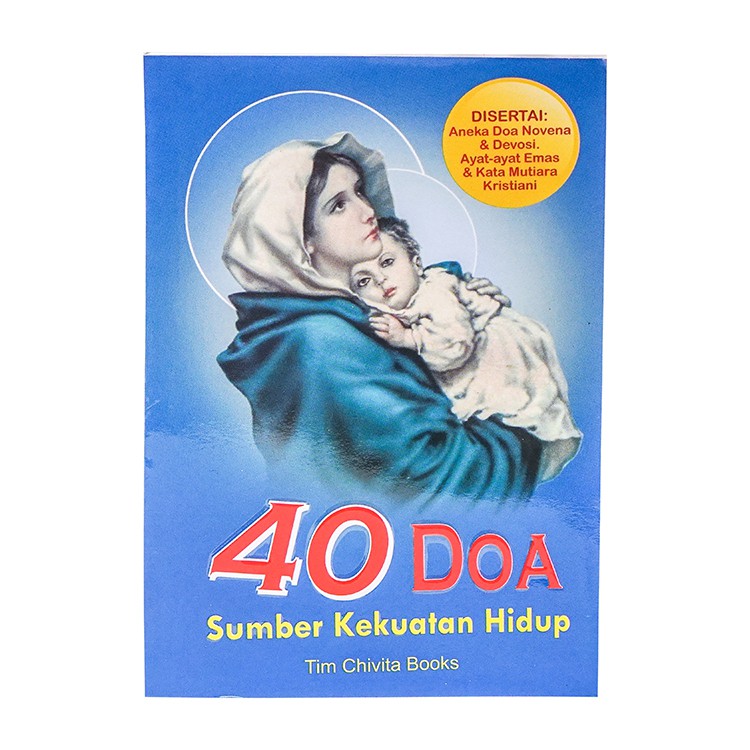 Book Of 40 Prayer Source Of Life Power - Open Spiritual - Catholic Prayer Book-Catholic Prayer Collection Book