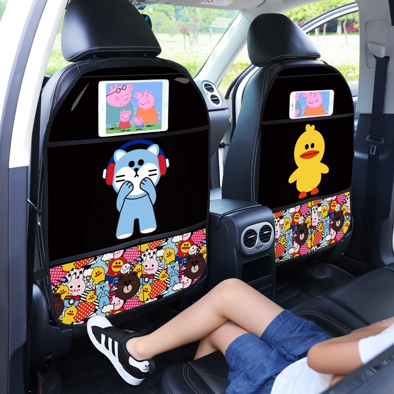 car seat kick mat