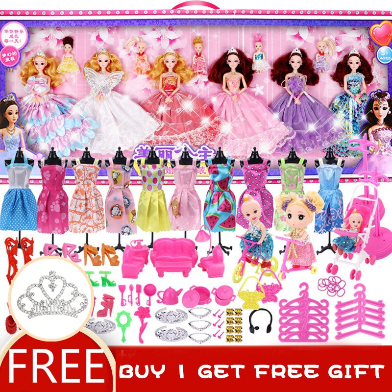 free barbie house