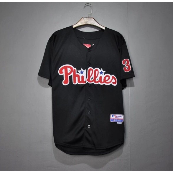 black phillies jersey