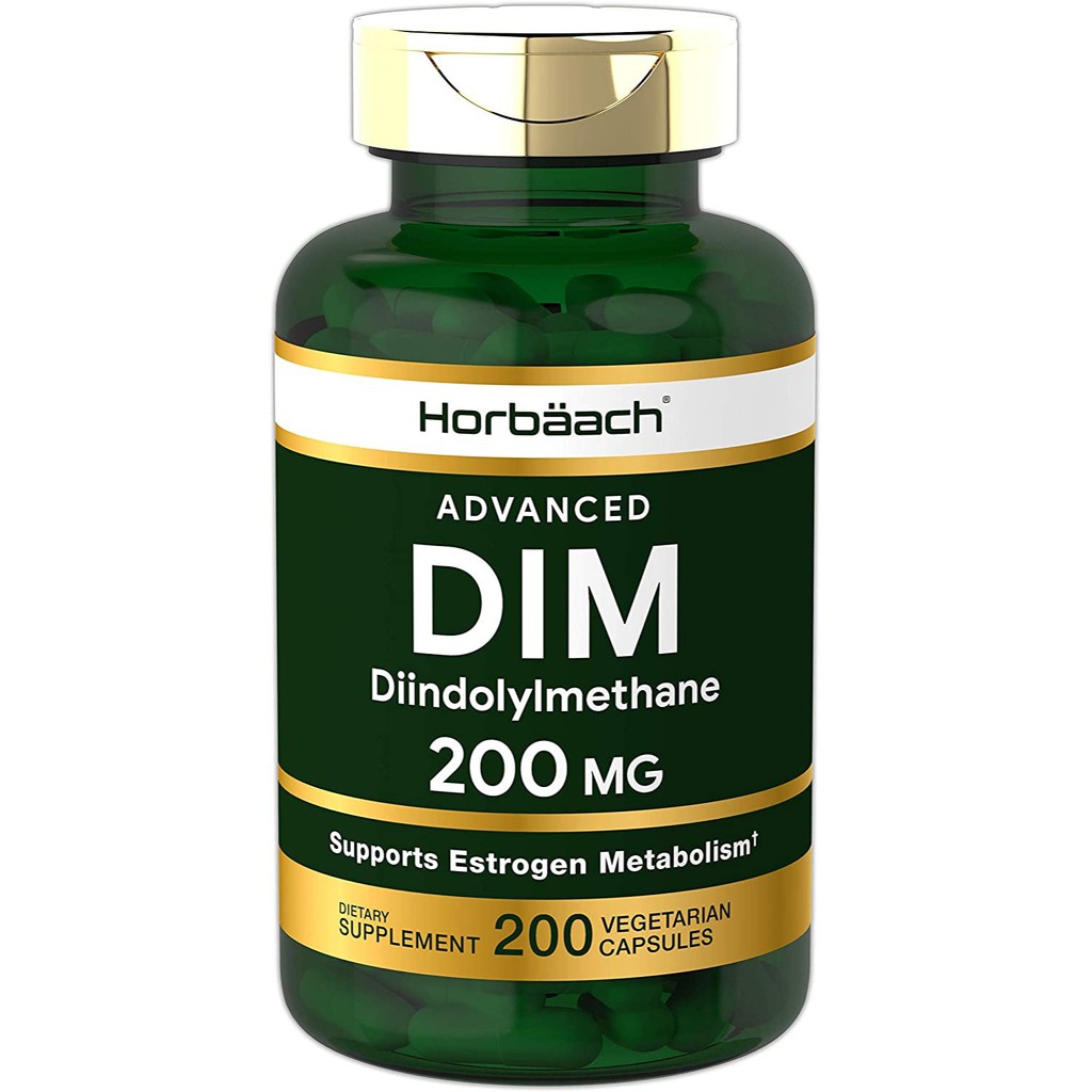 DIM Supplement 200mg Advanced Diindolylmethane 200 Veggie Capsules