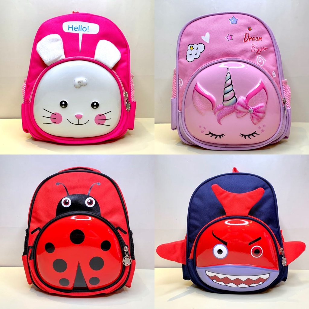 School Bag Backpack Kindergarten Nursery Beg Sekolah Tadika Rabbit Baby ...