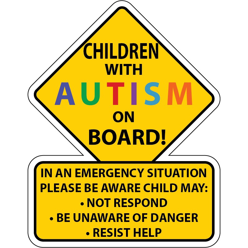 [READY STOCK] Autism Awareness Sticker Car Safety Decal | Shopee Malaysia