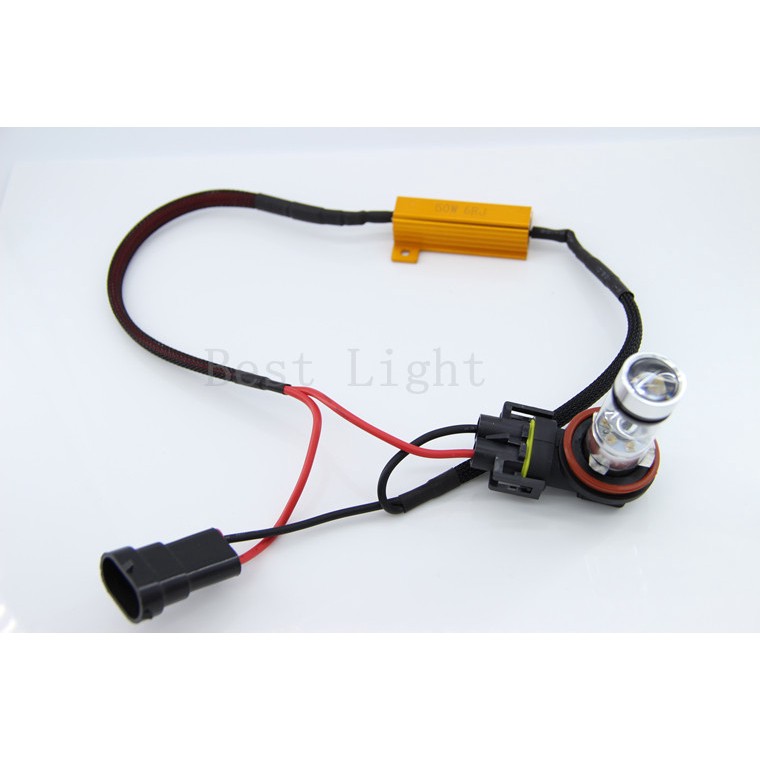 Versatile Essential 1pcs H11/H9/H8/H7/9005/9006/HB3/HB4 Resistance LED DRL Fog Light Canbus Error 50W Load Resistor D... - Image 2