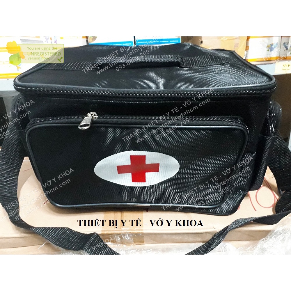 Black Ambulance Bag - Medical Bag (Standard Ministry Of Health)