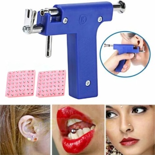 Professional Ear Piercing Gun Set Safety Painless Ear Nose Navel Body ...