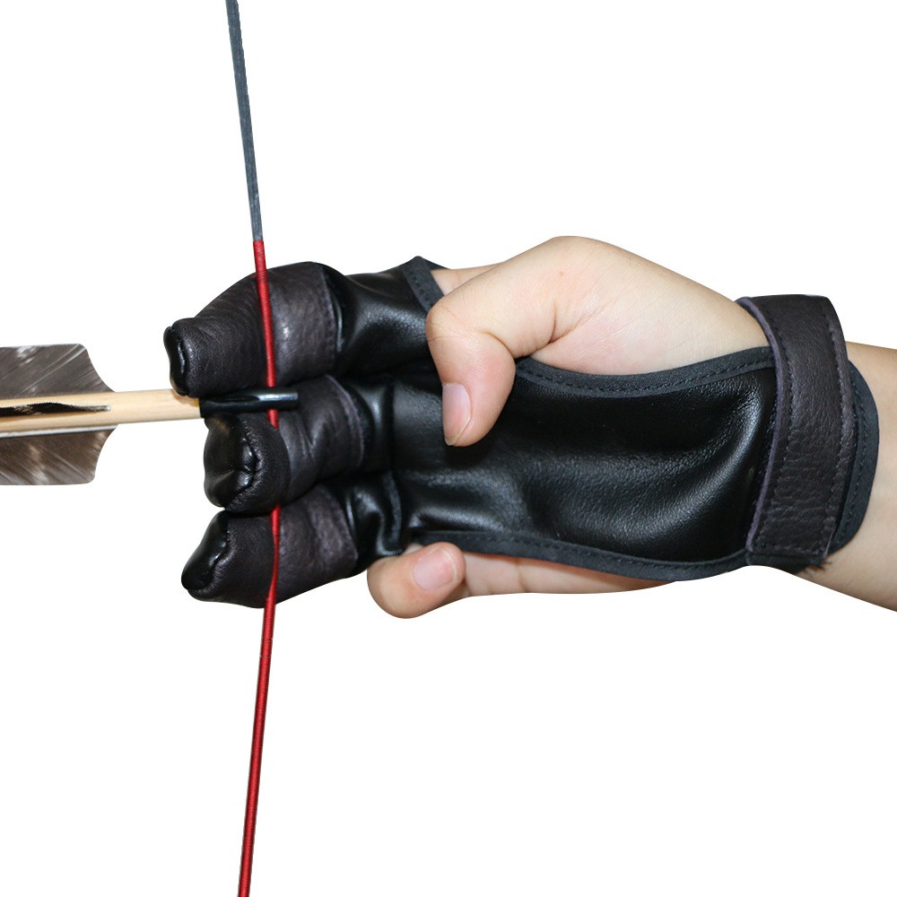 Details about   Archery Finger Guard Shooting Finger Protector 2Pcs Archery Finger Protector 