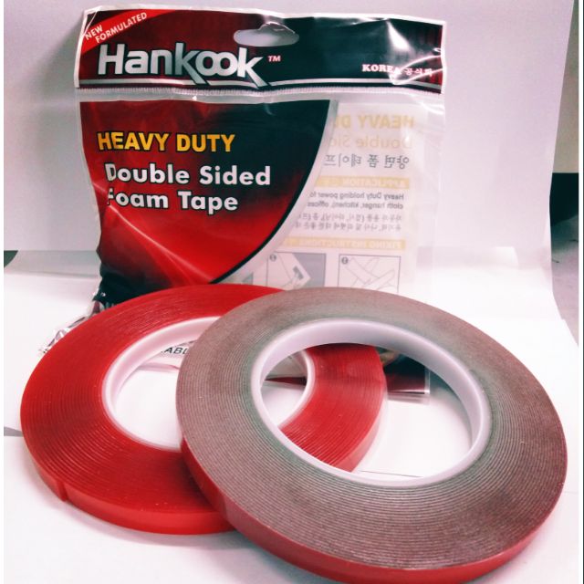 double sided foam tape heavy duty