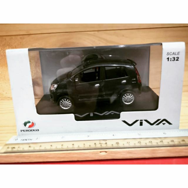 Perodua Viva Diecast Collection Dark Blue 1 32 Shopee Malaysia