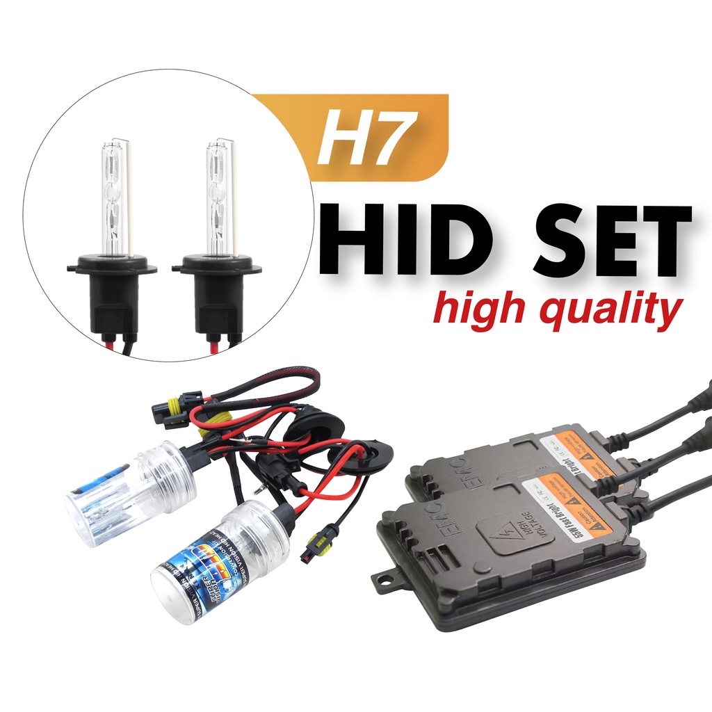 1SET (Bulb+Ballast) H7 55W XENON HID Replacement Set Headlamp Foglight ...