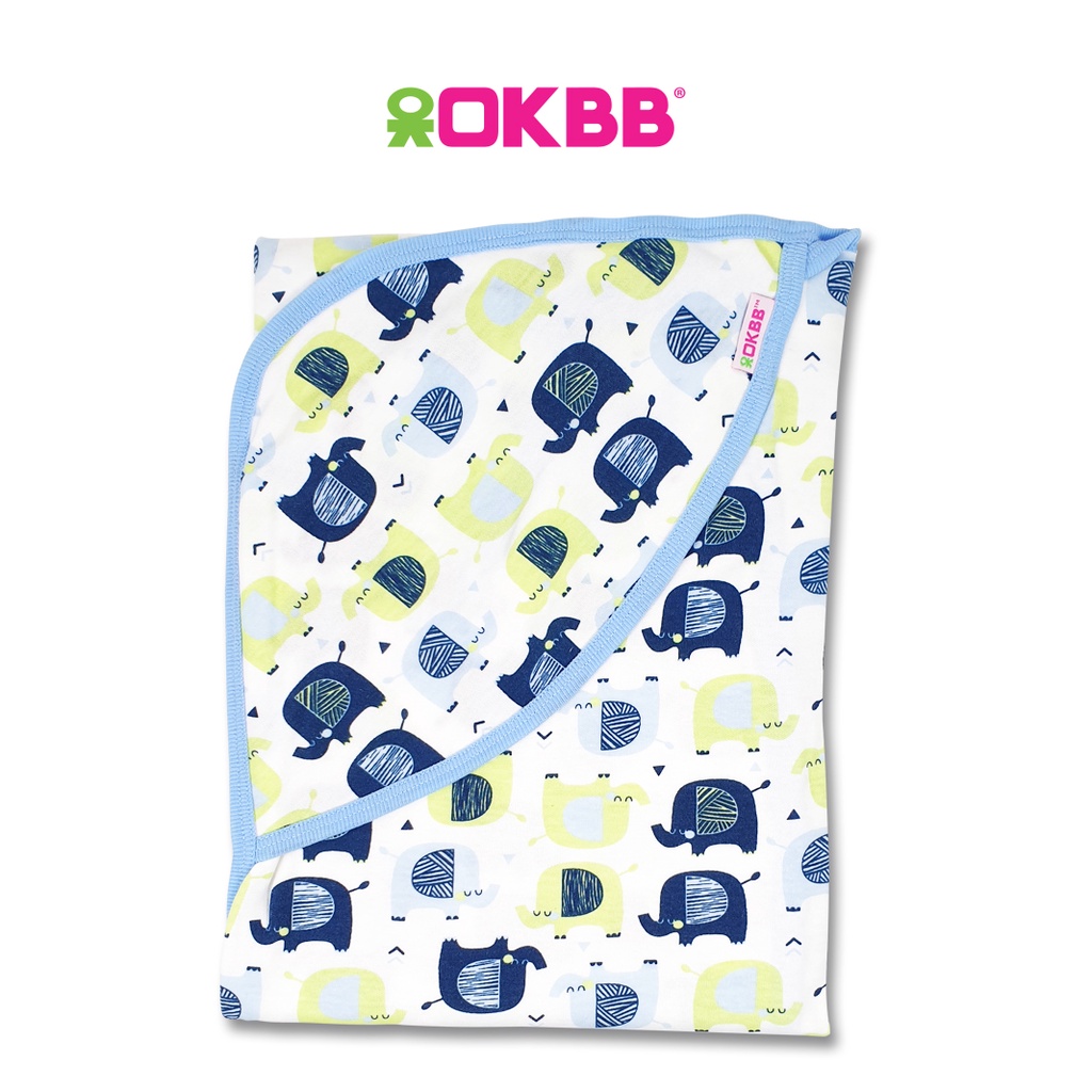 OKBB Baby Blanket Full Printed with Hood BK001_2