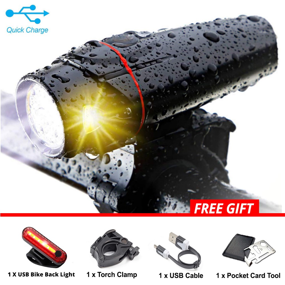 cree usb bike light