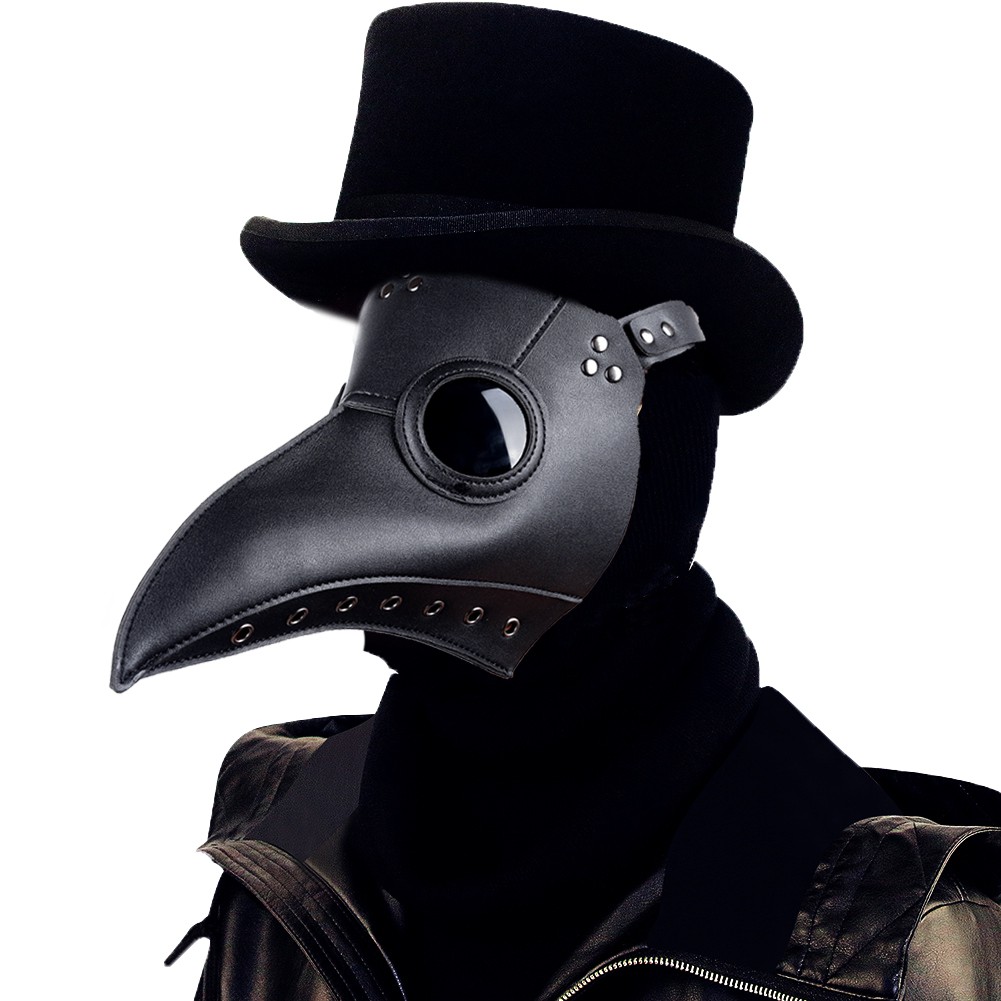 Plague doctor mask halloween Laughing bird crow Horror COSPLAY Masquerade mask