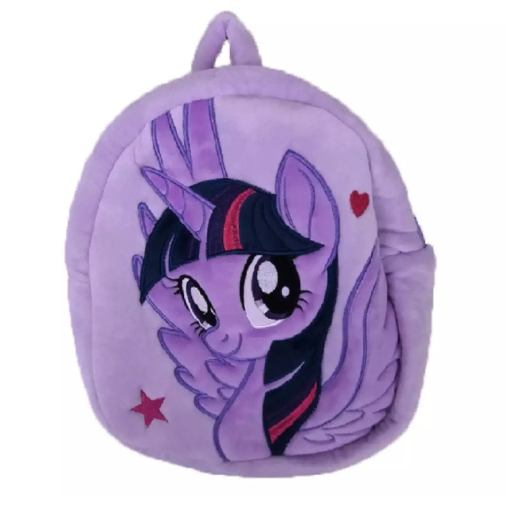 my little pony plush backpack