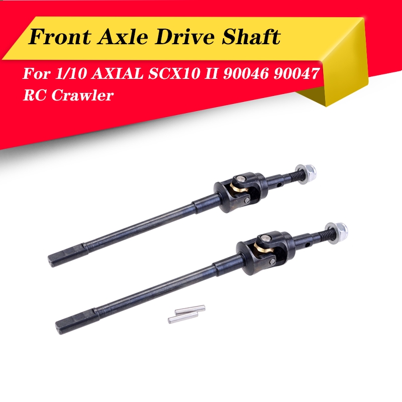 Details about   Hardened Steel CVD Front Axle Shaft for Axial SCX10