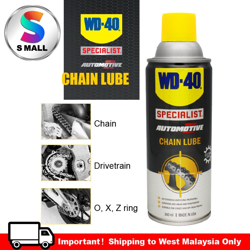 wd40 on chain