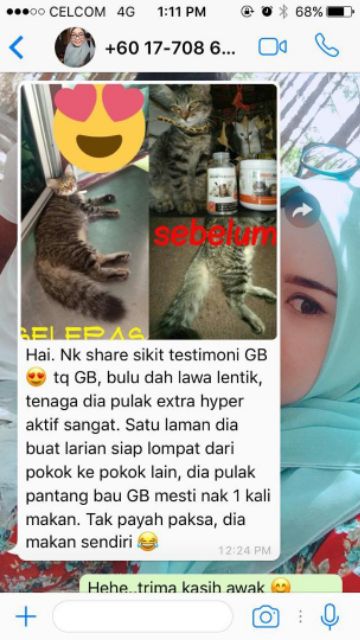 Buy Vitamin Kucing Gemuk Tablet and Powder by Loyalecat Growth 